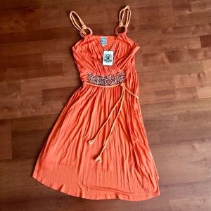 Banana USA Orange Dress